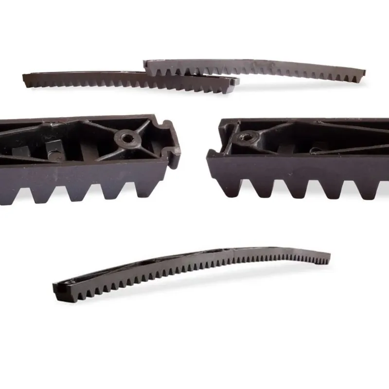3 Gomos De Reposição Cremalheira Nylon Deslizante Dz 30cm
