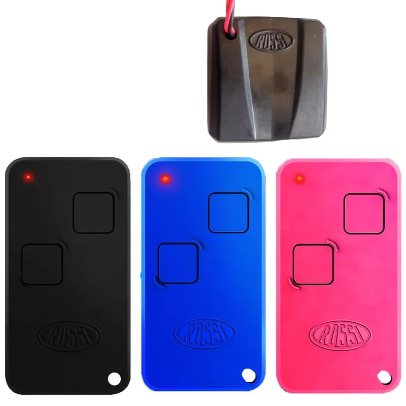 3 Controle Portao 2 Canais Ntx Azul Rosa Preto + Tx Car 12v 433mhz Dz Bv Nano Atto Dz3 Dz4 Rossi