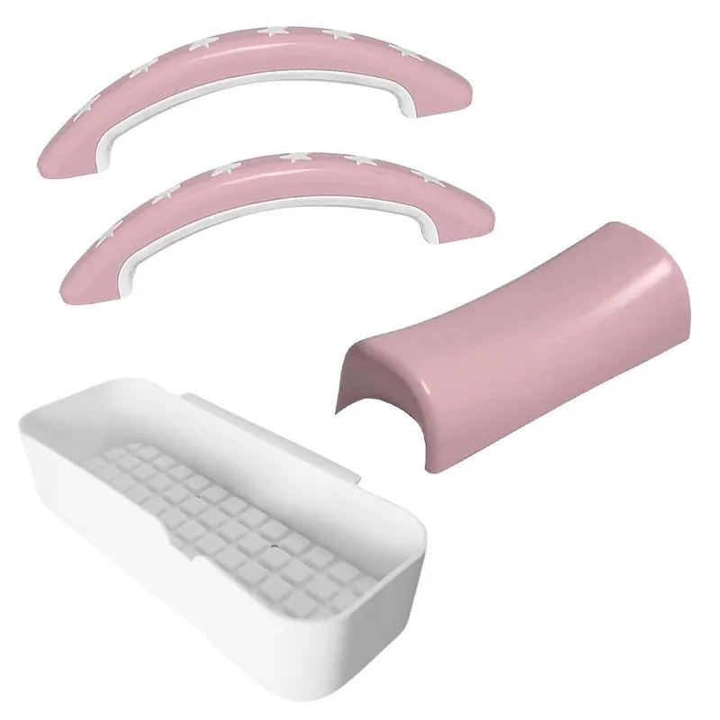Kit Acessórios Alças Saboneteira Encosto De Cabeça Banheira 148 Cm Vg+