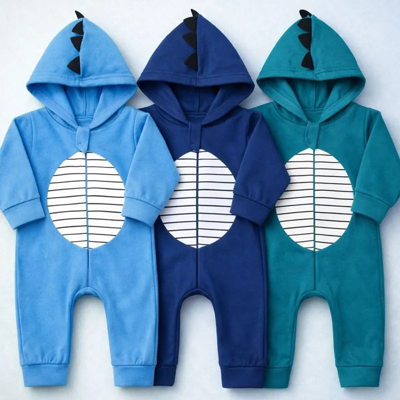 Macacão Infantil Menino Em Soft Quentinho Com Zíper Fácil 02 / azul