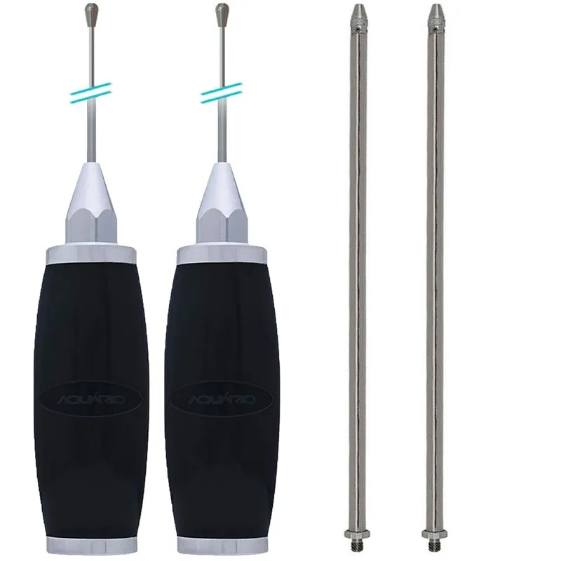 Antena Px Maria Mole 2,70m Bobinada Inox B-2003p + 2 Alongador Prolongador 80cm
