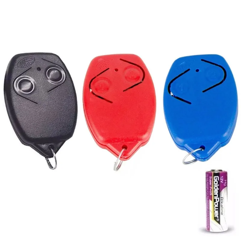 3 Controle Remoto 2 Canais Hcs Rossi Portão Nano Dz3 Dz4 Colorido 433mhz