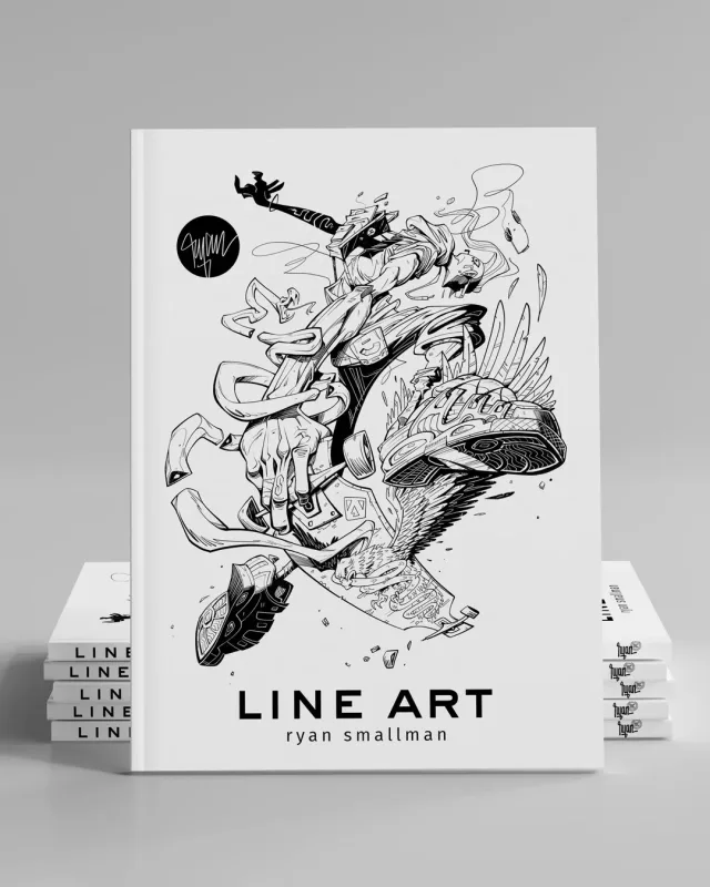 LINE ART - ARTBOOK RYAN SMALLMAN