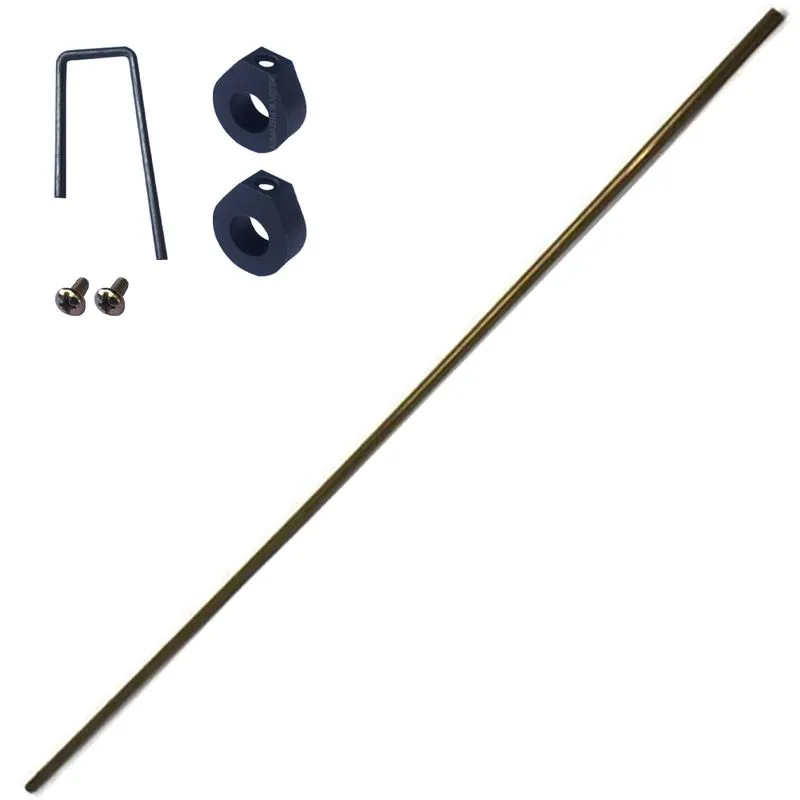 Vareta Haste 70cm Reposicao Chave Boia Cb1007 Cb1008 Buchas Presilha Fixacao