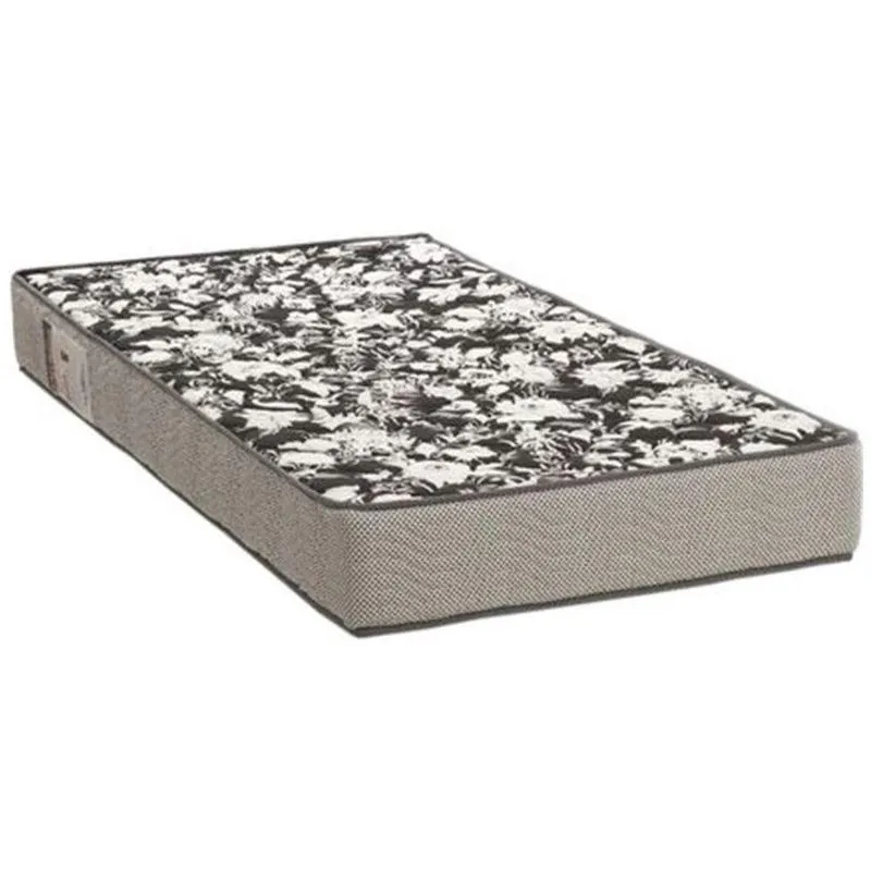 Colchão Solteiro Physical Ultra Resistente Com Espuma D26 20X88X188 Cm Ortobom Preto/Branco