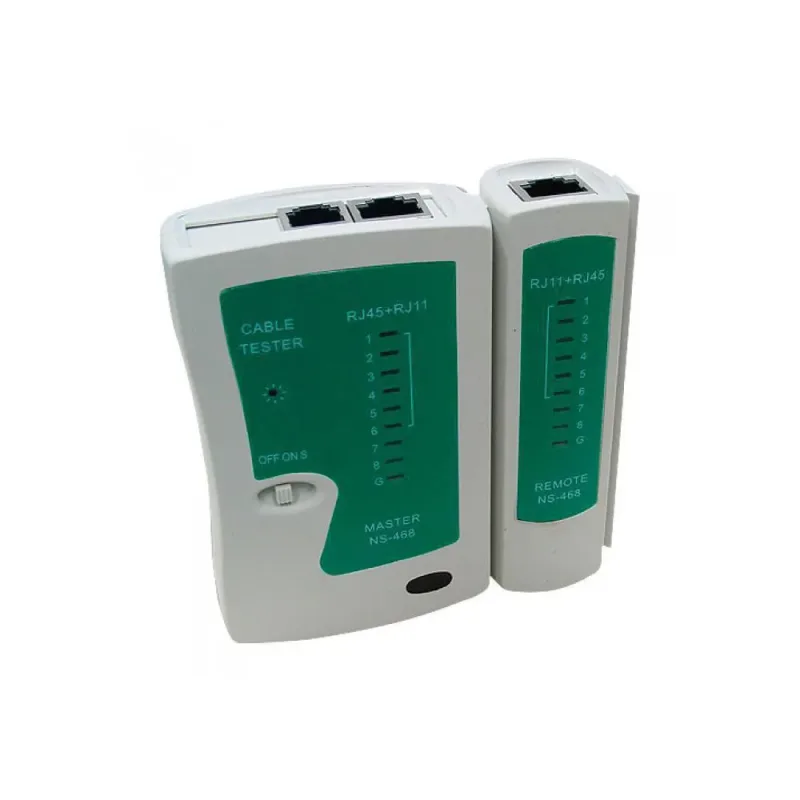 Testador De Cabo De Rede Global Tt0001 Rj11 Rj45 - Mafua Info