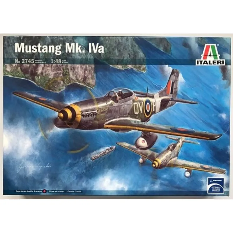 Aviao Mustang MK.IV A - ITALERI