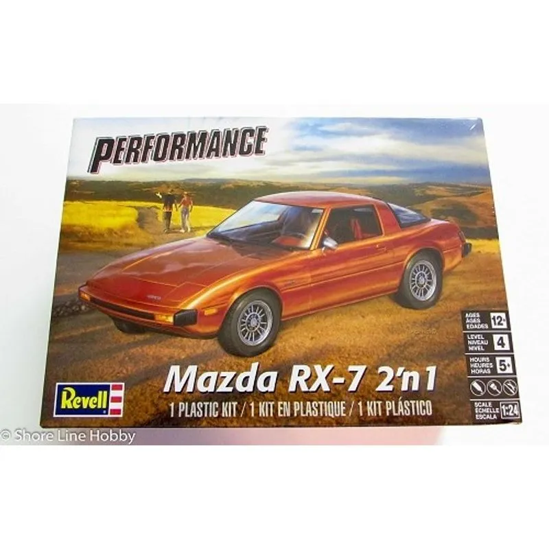 Carro Mazda RX-7 2 in 1 - REVELL