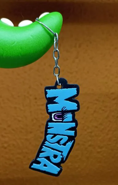 CHAVEIRO MONSTRA ? AZUL