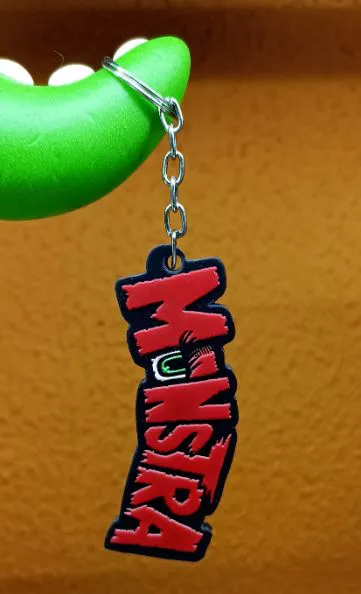 CHAVEIRO MONSTRA ? VERMELHO