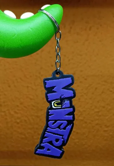 CHAVEIRO MONSTRA ? ROXO