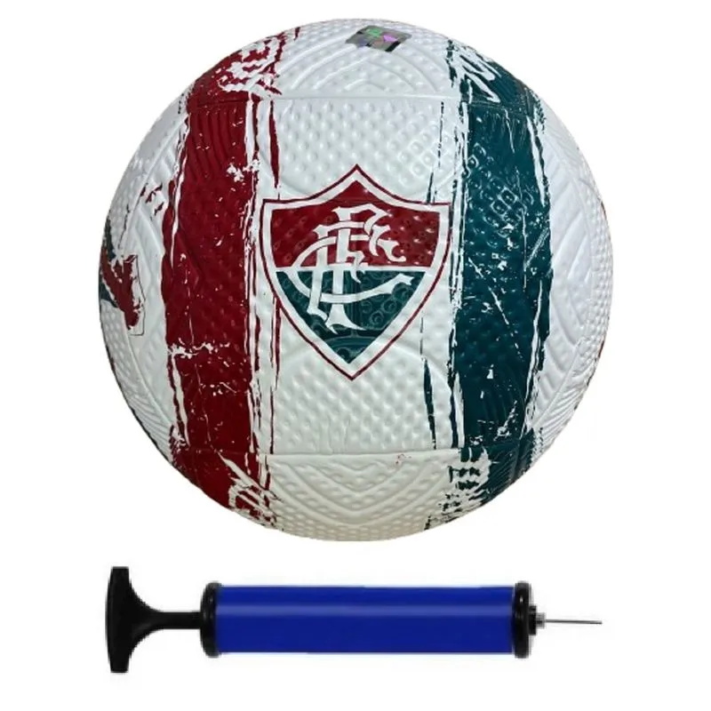 Bola Campo Dualt 05 Fluminense jk + Bomba de Ar