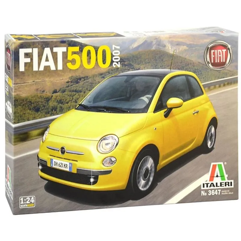 Carro Fiat 500 2007 3647 - ITALERI
