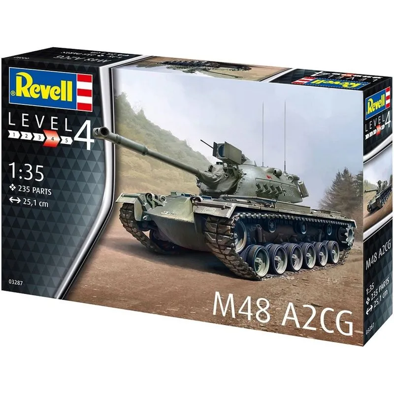 Tanque M48 A2CG 03287 - REVELL