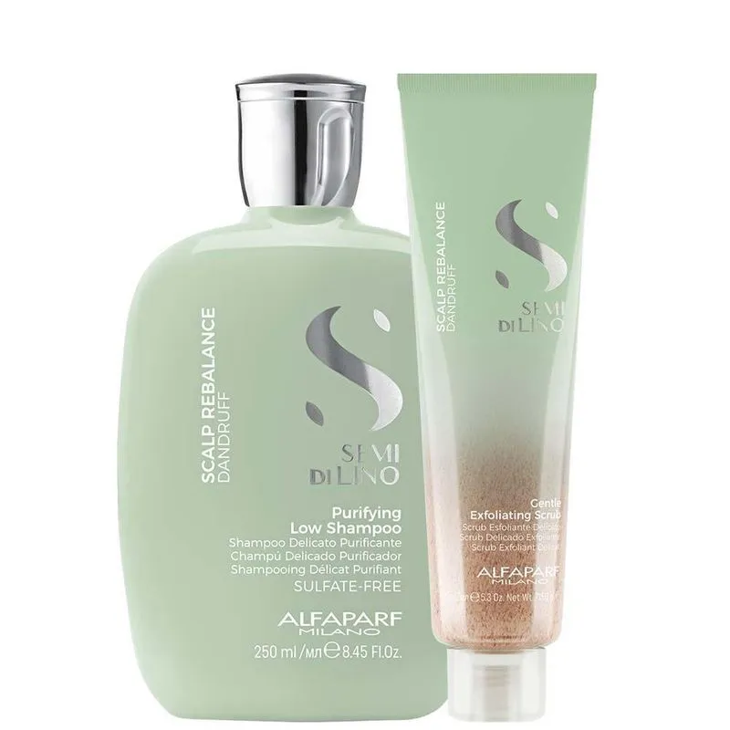 Kit Low Shampoo E Esfoliante Alfaparf Sdl Scalp Rebalance