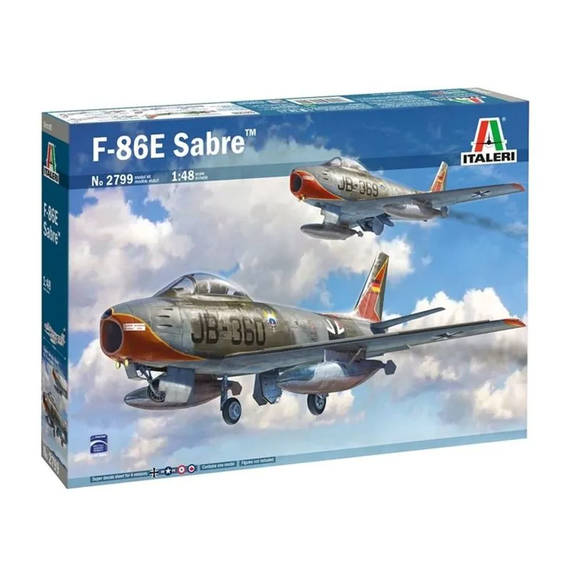 Avião F-86E Sabre 2799 - ITALERI
