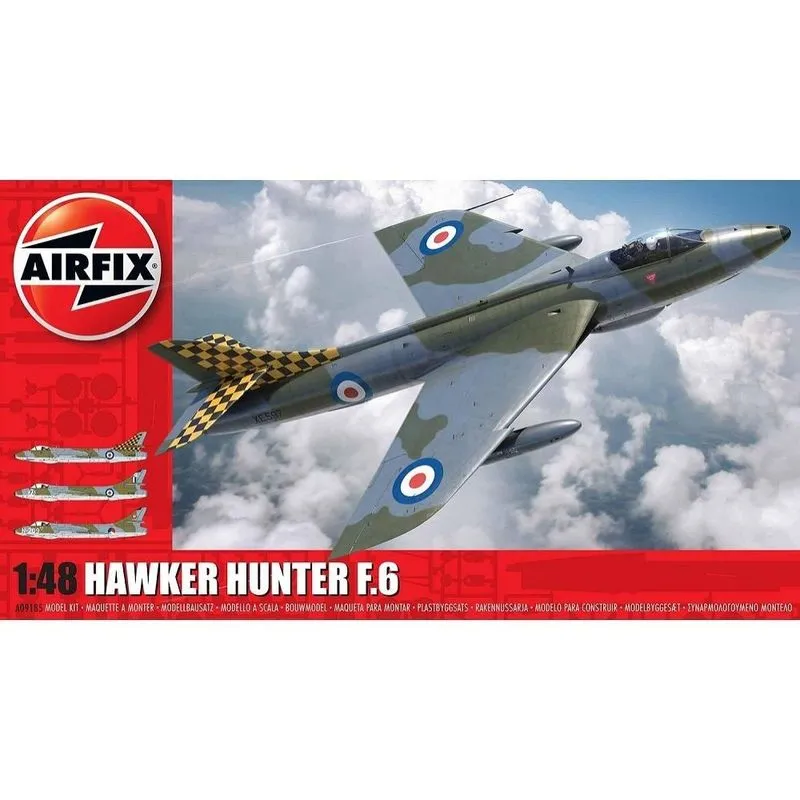 Aviao Hawker Hunter F.6 09185 - AIRFIX