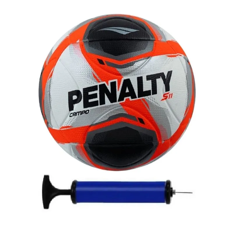 Bola Campo Penalty S11 R2 xxv + Bomba de Ar