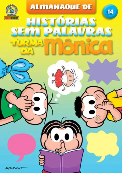 ALMANAQUE HISTÓRIAS SEM PALAVRAS DA TURMA DA MÔNICA 14