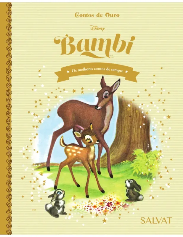 LIVRO DISNEY CONTOS DE OURO ED. 04 - BAMBI