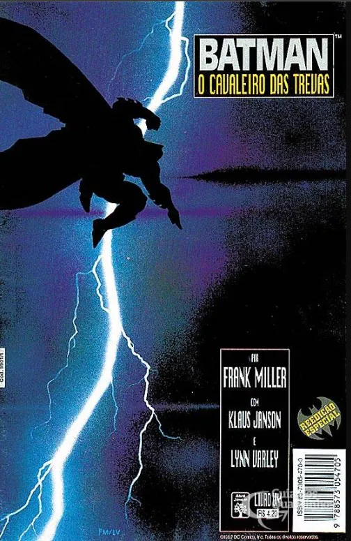 COMBO BATMAN O CAVALEIRO DAS TREVAS (2ª EDIÇÃO/ABR 1997)