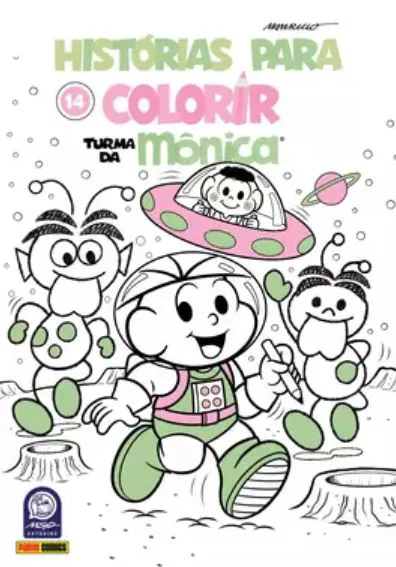 ALMANAQUE DA TURMA DA MÔNICA PARA COLORIR 14