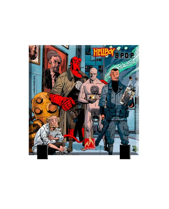 BRINDE AZULEJO UNITARIO HELLBOY E BPDP