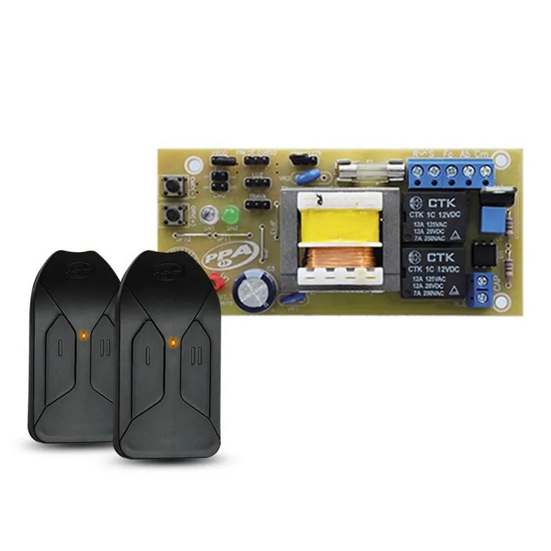 Kit Central De Portão Automático Pop Plus 2 Controle Tok Ppa