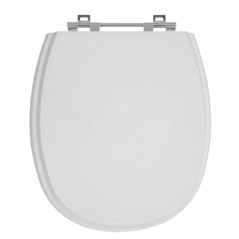Tampa Vaso Fast Cinza Real Bacia Deca Mdf Laqueado Cinza