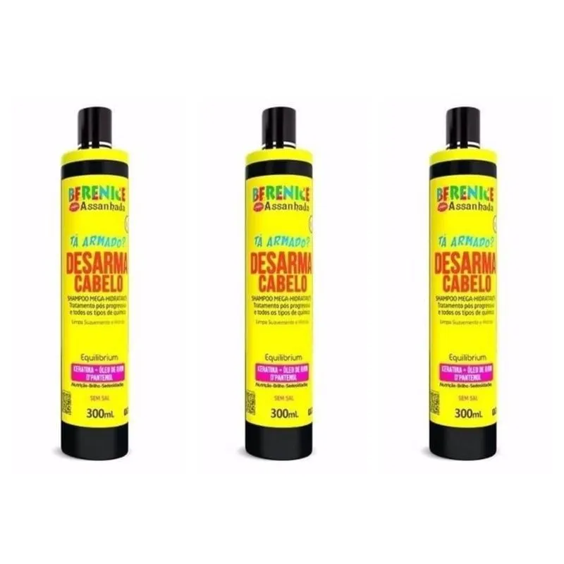 Berenice Desarma Cabelo Condicionador 300ml (kit C-03)