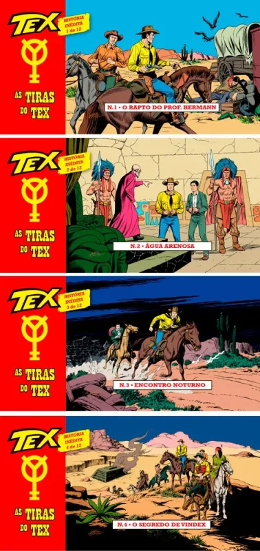 AS TIRAS DO TEX KIT DE 1 A 4