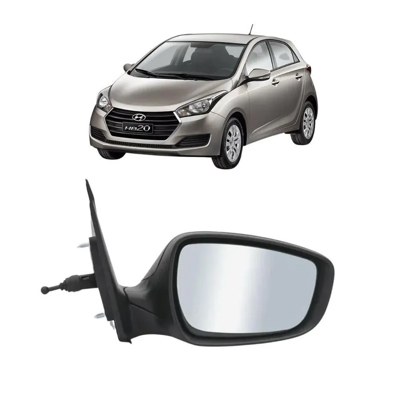 Retrovisor Externo Lado Direito Hb20 Hatch Sedan 12 A 16 C/c