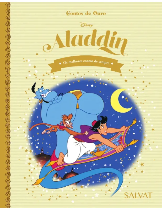 LIVRO DISNEY CONTOS DE OURO ED. 06 - ALADDIM
