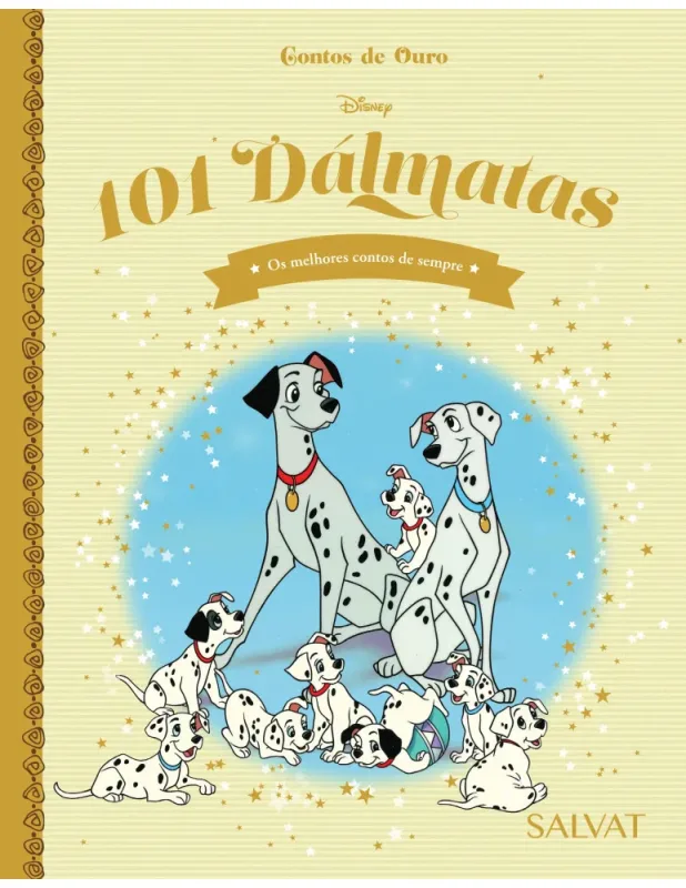 LIVRO DISNEY CONTOS DE OURO ED. 07 - 101 DÁLMATAS