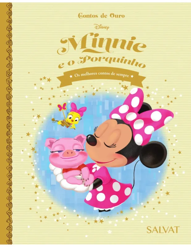 LIVRO DISNEY CONTOS DE OURO ED. 26 - MINNIE E O PORQUINHO