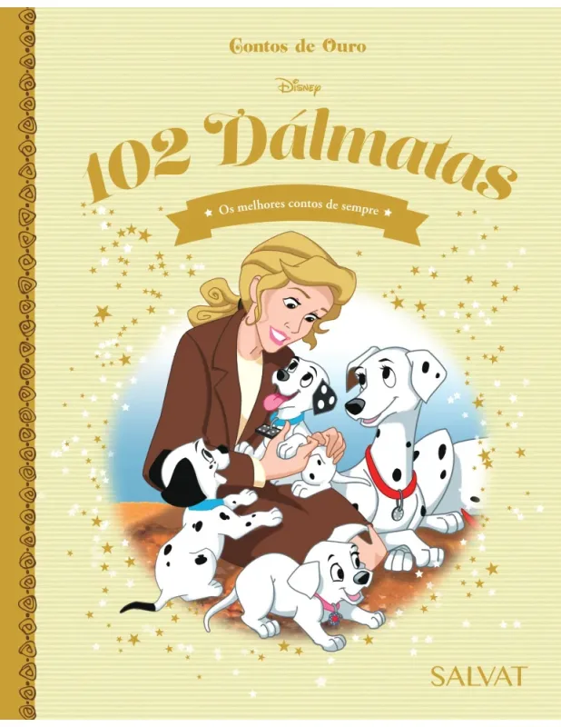 LIVRO DISNEY CONTOS DE OURO ED. 34 - 102 DÁLMATAS