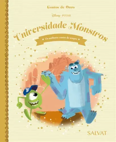 LIVRO DISNEY CONTOS DE OURO ED. 52 - UNIVERSIDADE MONSTROS