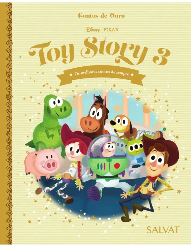 LIVRO DISNEY CONTOS DE OURO ED. 57 - TOY STORY 3