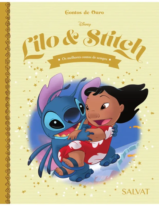 LIVRO DISNEY CONTOS DE OURO ED. 64 - LILO E STICH
