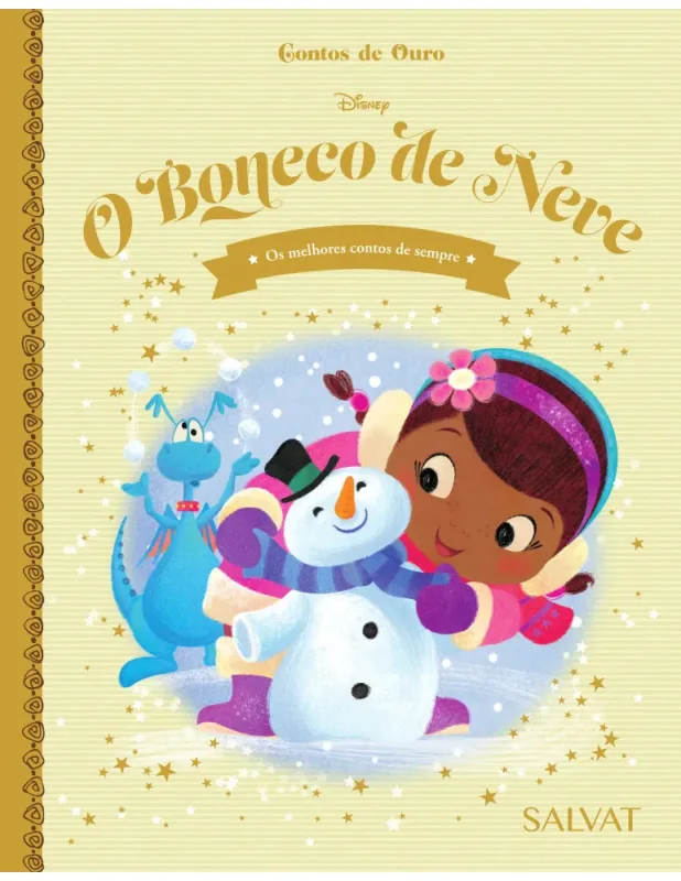 LIVRO DISNEY CONTOS DE OURO ED. 74 - O BONECO DE NEVE