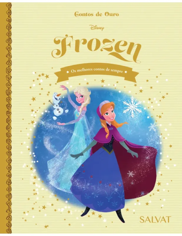 LIVRO DISNEY CONTOS DE OURO ED. 80 - FROZEN
