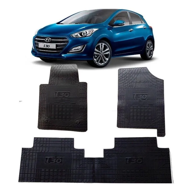 Jogo Tapete Interno Reforçado Hyundai I30 2013 Em Diante