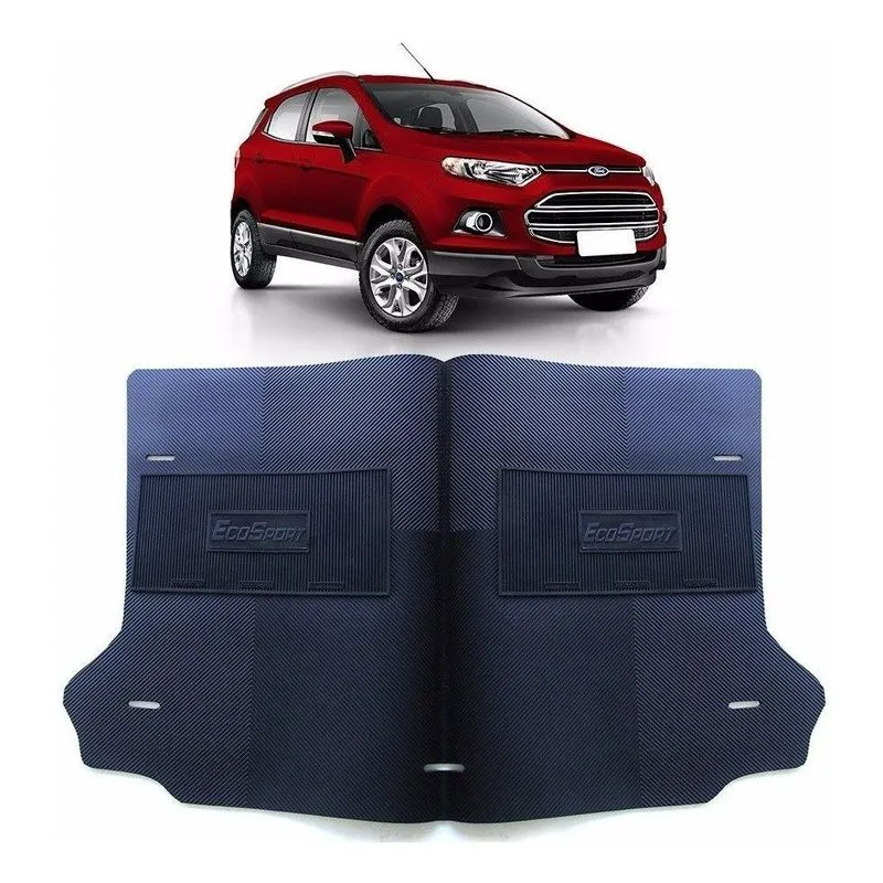 Tapete Interno Reforçado Ford Ecosport 2013 A 2016 Preto