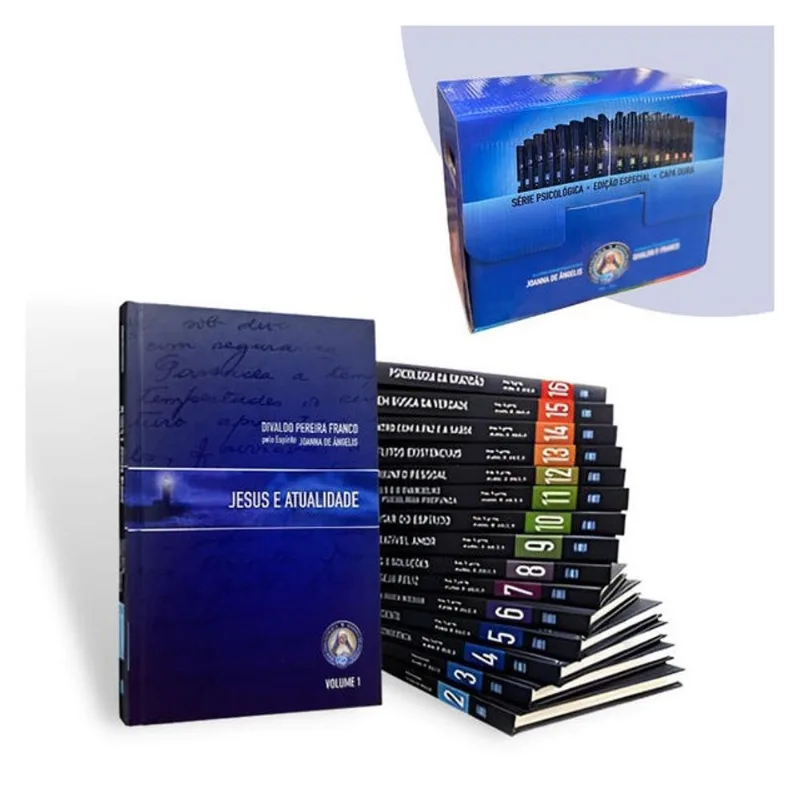 BOX SÉRIE PSICOLÓGICA JOANNA DE ÂNGELIS CAPA DURA - 16 VOLUMES