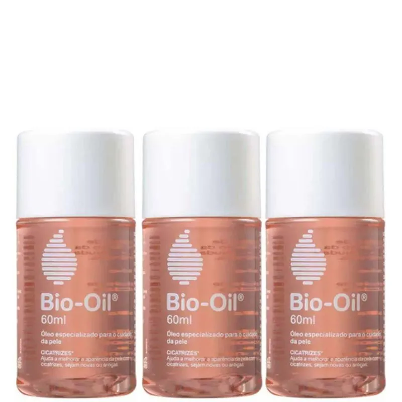 Kit 3 Oleo Corporal Bio-oil 60ml