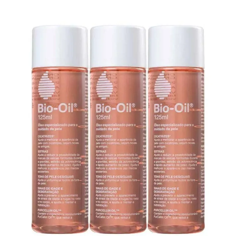 Kit 3 Oleo Corporal Bio-oil 125ml