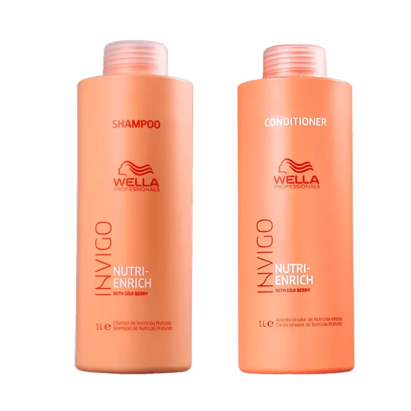 Wella Enrich Invigo Shampoo 1000ml + Condicionador 1000ml