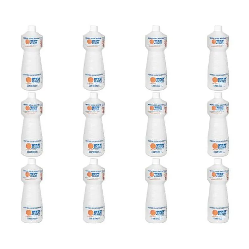 Ciclo Farma ALcool 70% EtILico Caixa 12x1 L (Kit C-12)