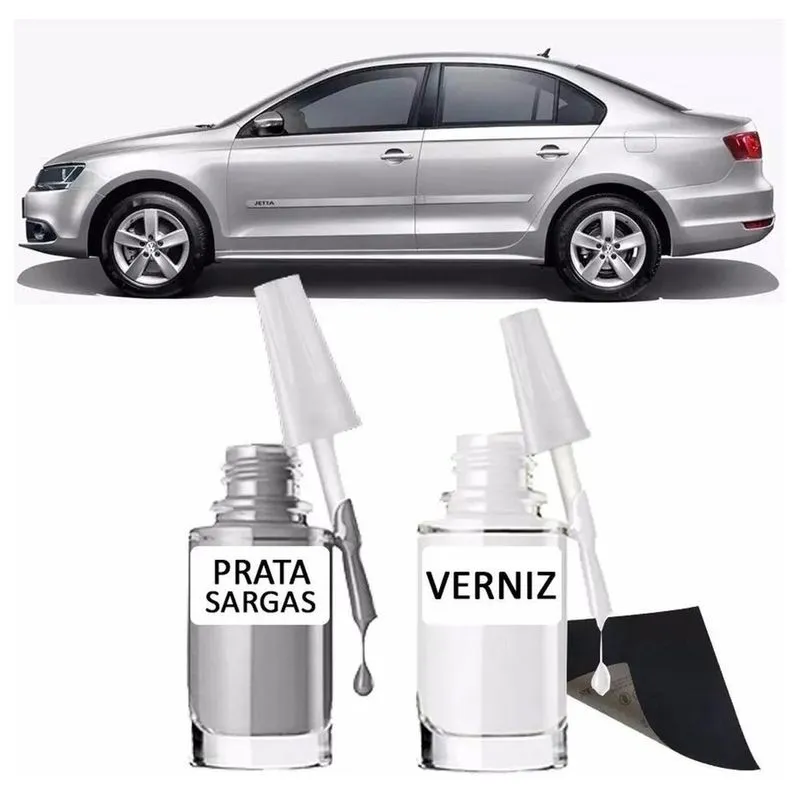 Tinta Tira Risco Retoque Automotivo Prata Sargas Prata Sargas 20 Ml