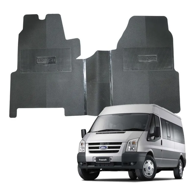 Tapete Interno Reforçado Borracha Ford Transit Versão Antiga
